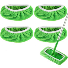 Microfiber Mop Pads Reusable Wet Dry for Swiffer 4 Pack