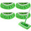 Microfiber Mop Pads Reusable Wet Dry for Swiffer 4 Pack 1