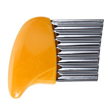 Stainless Steel Wavy Potato Cutter, 12 cm