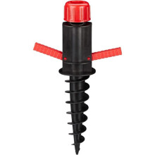 Zwarte grondhuls voor parasol – 19–32 mm diameter