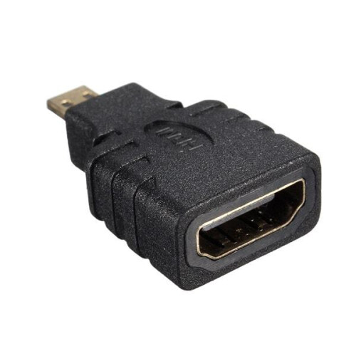 Vergoldeter Micro-HDMI-auf-HDMI-Adapter 2