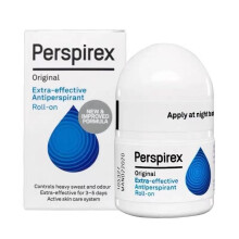(blue, 45g) Perspirex Women’s Antiperspirant Roll-On: Underarm Antiperspirant and Deodorant, 15ml
