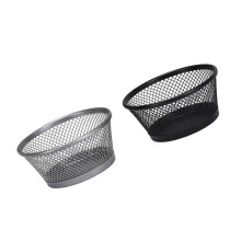 Round Desk Organizers For Small Office Supplies Open Top Design