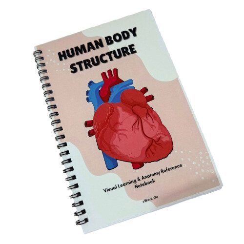 Human Anatomy Visual Guide Workbook With Detailed Illustrations