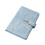 PU-lederen deponeringsmap Anti-diefstal-blauw 1