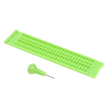 Brailleleerhulpmiddel voor blinden en slechtzienden-4 lijnen