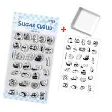 Tampon décoratif pour Scrapbooking, tampon en-nuages halva