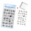 Scrapbooking Decorative Stamper Clear Silicone-halva clouds 1