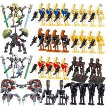 (28pcs) Children's Building Block Toy: Multi-Model Assembly Set of Combat Robot Soldiers – Educational Gift