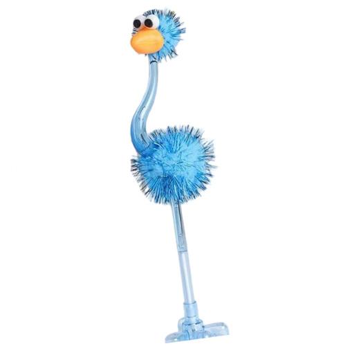 Delicate Ballpoint Pen Plastic Ball Pen Medium Point 0.5mm-Blue