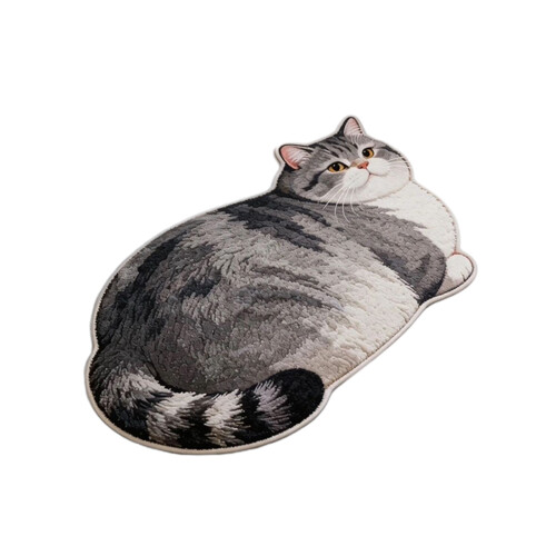 Simulation Cats Bathroom Door Mat High-30X40cm type 5