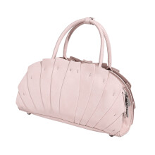Trendy PU Leather Crossbody Bag For Women PU Shoulder Bags-Pink