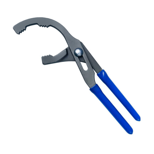 Professional Oil Filter Tool Alloy Construction-Blue 8 inches