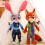 (60) Zootopia Nick and Judy Plush Toy Gifts 1