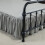 Geplooide bedrok beige 78x80+14 inch polyester 3