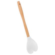 Cuillère de cuisine OUNONA en silicone en forme de cœur pour enfants