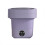 Bärbar minitvättmaskin USB-driven purple1unit 1