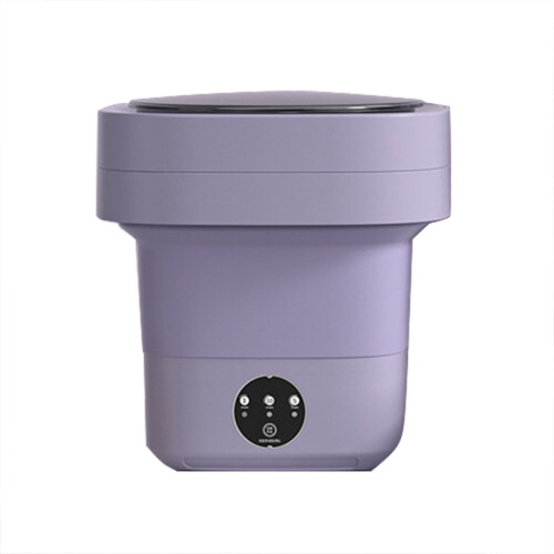 Bärbar minitvättmaskin USB-driven purple1unit