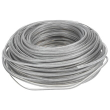 Fil de débroussailleuse robuste argenté 2,0 mm