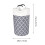 Panier à linge pliable de 82 L avec poignée robuste 1