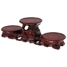 Pied rond en bois massif 29,5 x 9 x 9 cm