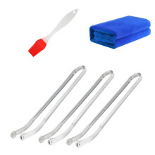 Stainless Steel BBQ Tongs 38 cm