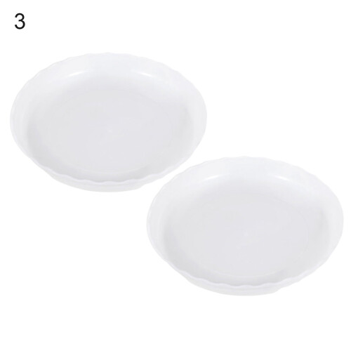 Vassoio per piante portatile in plastica (2 pezzi)