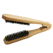 Spazzola lisciante per capelli, spazzola per capelli a forma di V, strumento per lisciare i capelli, spazzola pettine