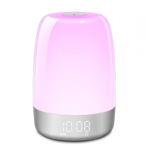 Sunrise Alarm Clock, Wake-Up Light Alarm Clock, 3 Ways Dimmable Modern Small Digital Bedside Lamp For Deep Sleepers