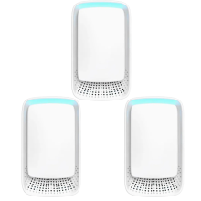 3-Pack Air Ionizers for Home, Negative Ion Generator EU Plug, Freshens Air
