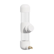 Automatic Bird Water Feeder for Parrot Cages – 220ml White