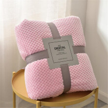 Coral Fleece Blanket 100x150cm Anti-Scratch Sofa Throw