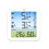 Kabelloses Digitalthermometer-Hygrometer, großes LCD-Display 15
