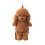 Teddy Dog Plush Backpack for Kids with Fleece Lining, Snack 2