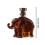 Bouteille de whisky en forme d'éléphant avec gravure, 1 pièce 3