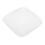 Hvitt elastisk trekk til spisestuestol polyester-spande 1 stk. 2