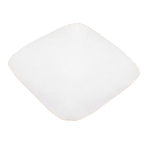 Hvitt elastisk trekk til spisestuestol polyester-spande 1 stk. 1