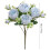 Buquê de rosas artificiais sedosas e realistas de 30 cm (11,8 polegadas) 3