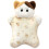 Fleece Cats Dog Shape Pillow Ergonomic Support Cushion for-B 1