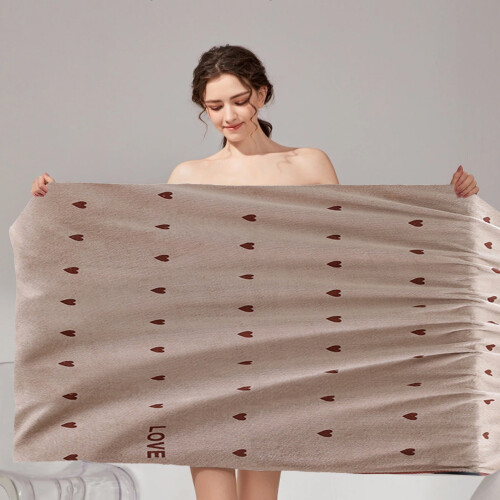 Yoloke badhanddoek voor stellen – Polyester, hartvormig geweven, 1