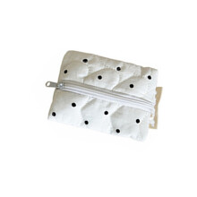 Soft Dot Makeup Bag Reinforced Travel Cosmetic Pouch-samll bag