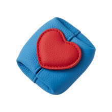 Leather Cash Change Wallet Key Holder Money Pouch-Deep Blue