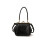 Commute Friendly Evening Bag PU Leather Retro Finish-Black 1