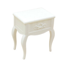 Figurine de table de chevet de maison de poupée 1:12, aspect