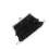 Stylish Sequined Evening Purse Convenient Snap Closure-Black 1