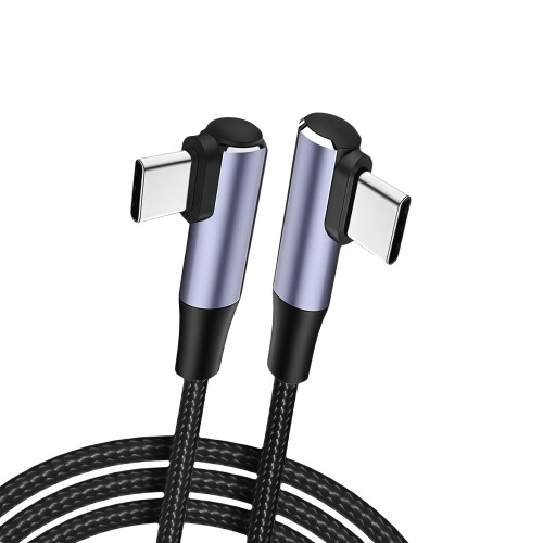 Flexibles, abgewinkeltes Typ-C-Kabel PD60W, schnelles-200cm