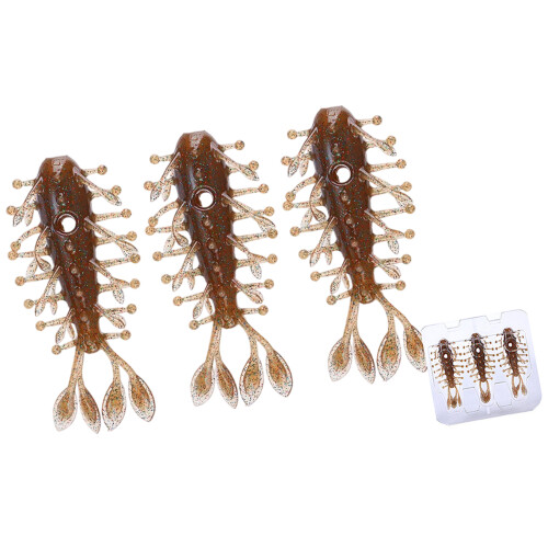 3er-Pack hochelastische schwimmende Seegurkenköder,-5