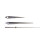 Silent Quartz Clock Movement with 28mm Shaft and Silver Hands 2