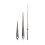 Silent Quartz Clock Movement with 28mm Shaft and Silver Hands 3