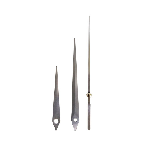 Silent Quartz Clock Movement with 28mm Shaft and Silver Hands 2